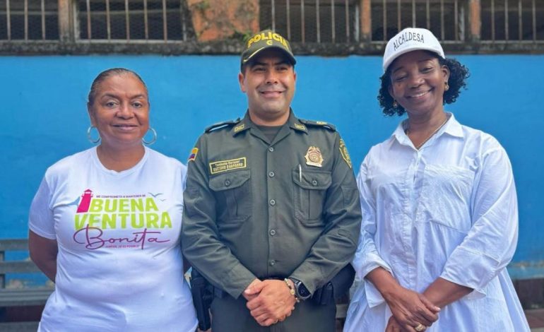 Atacar el crimen y acompaña a la comunidad, entre los desafíos del nuevo comandante de policía en Buenaventura