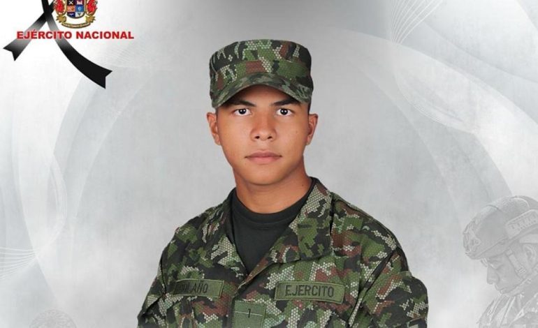 Un mensaje doloroso del soldado del Atlántico antes de la muerte en emboscada