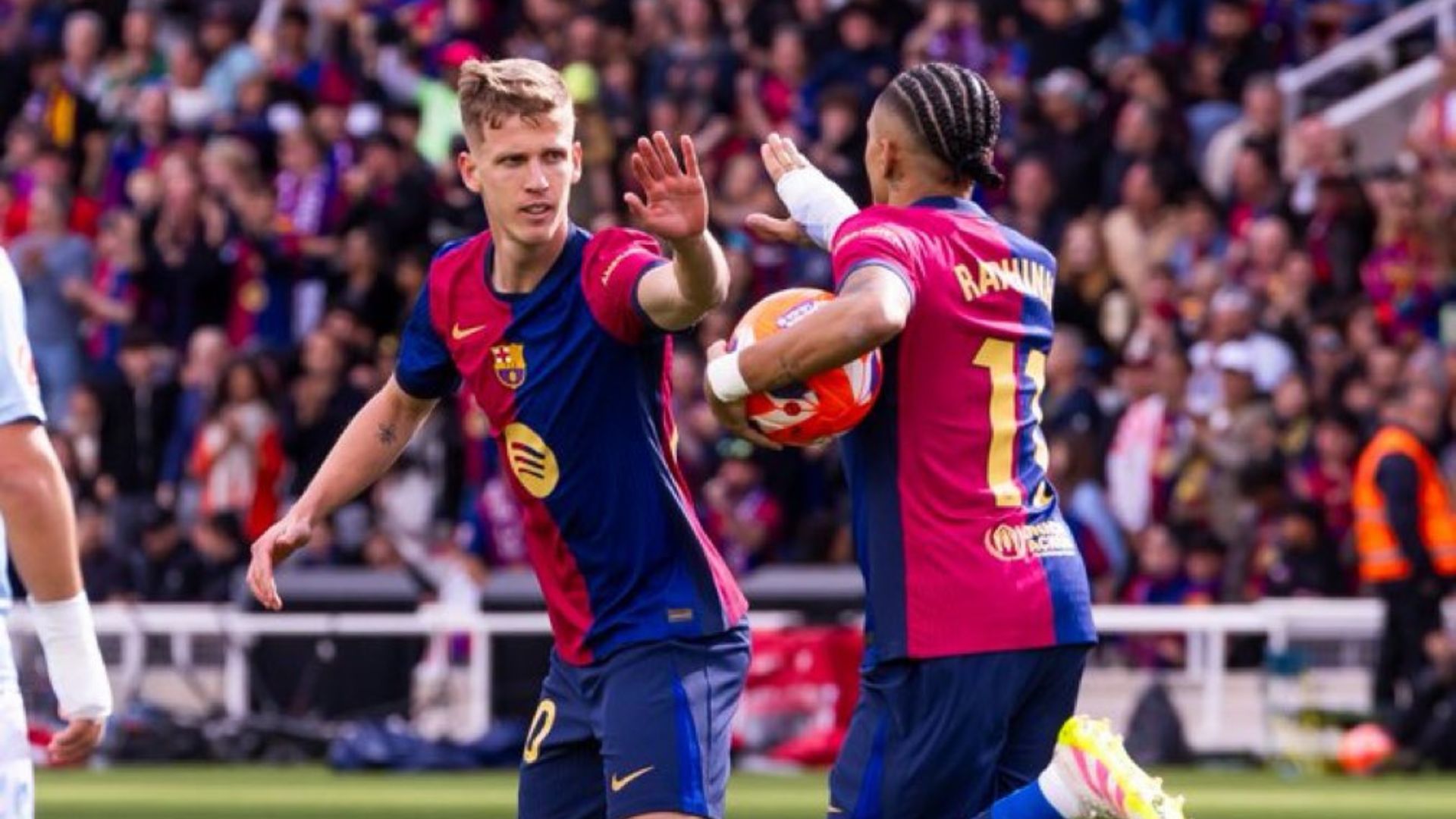 Barcelona sufrió, pero venció a Celta