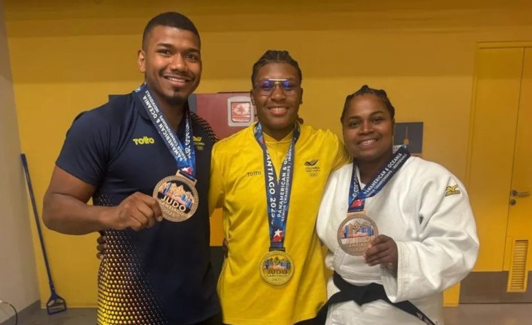Colombia obtiene tres medallas en los Pan -Americanos y Oceanía Senior del Judo