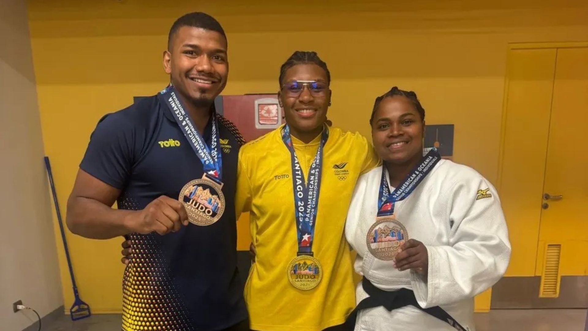 Colombia obtiene tres medallas en los Pan -Americanos y Oceanía Senior del Judo