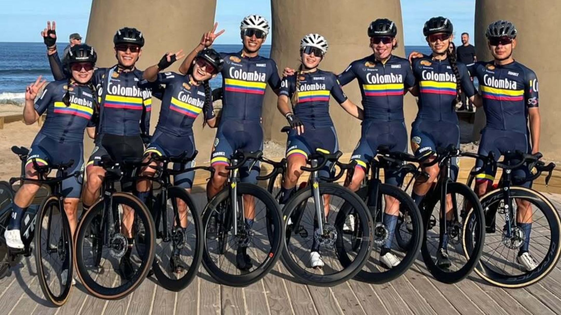 Oro y plata para Colombia en el Campeonato Pan American Route