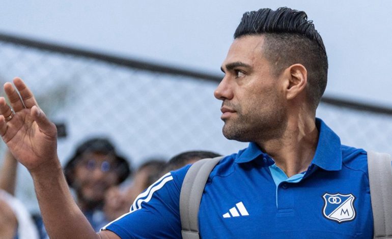 Falcao se alivió mostrando su incomodidad contra el arbitraje en los partidos de los millonarios
– Primer plano