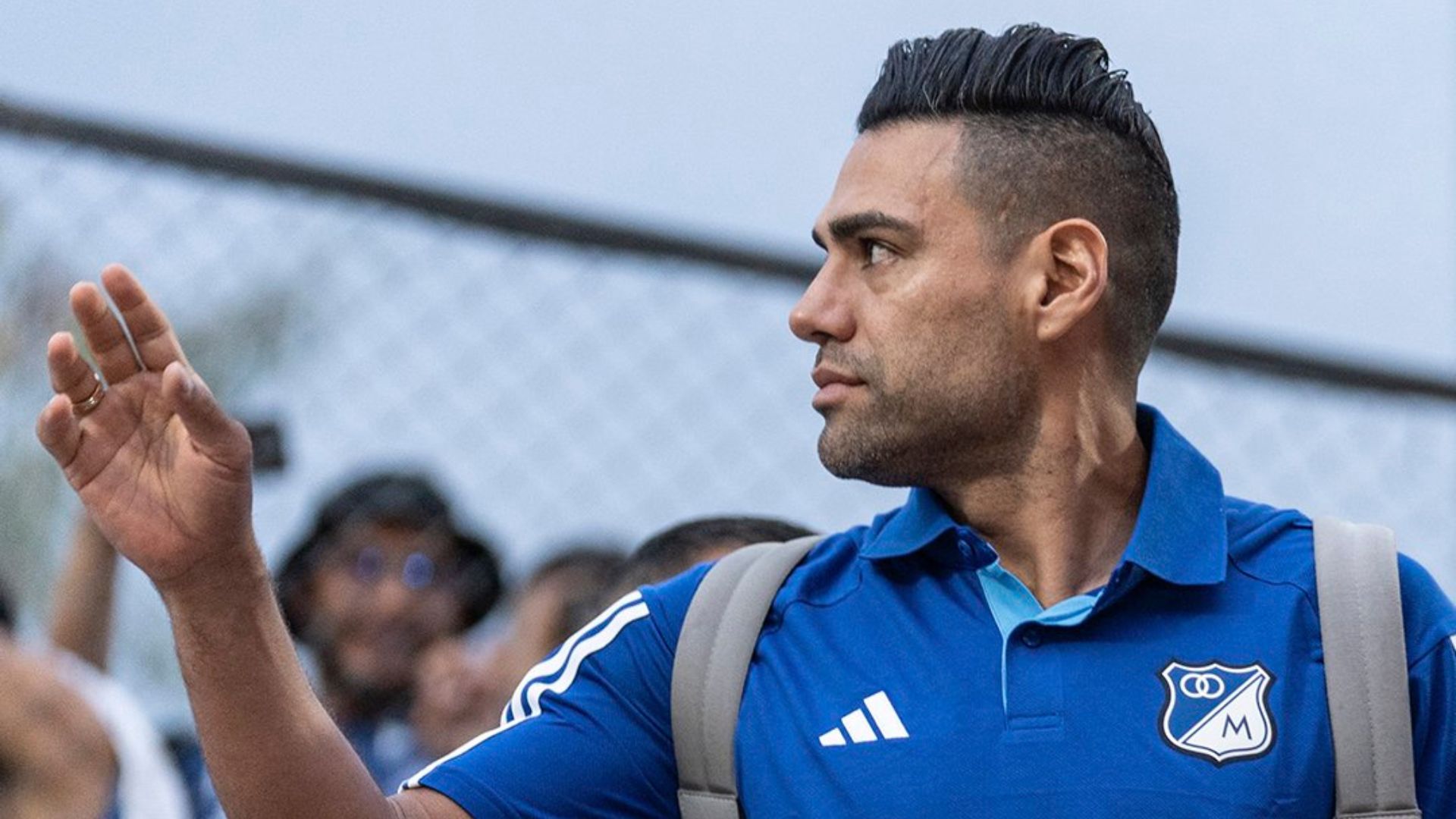Falcao se alivió mostrando su incomodidad contra el arbitraje en los partidos de los millonarios

 – Primer plano