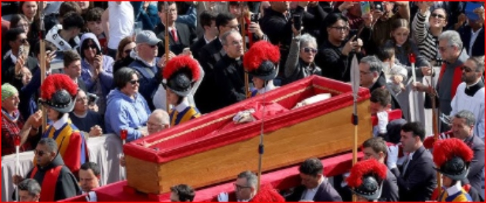 Fotos del último adiós al Papa Francisco