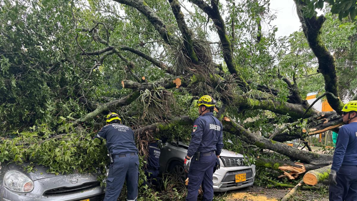 Huila y Tolima se ven afectados por lluvias y tormentas: hay municipios en alarma roja