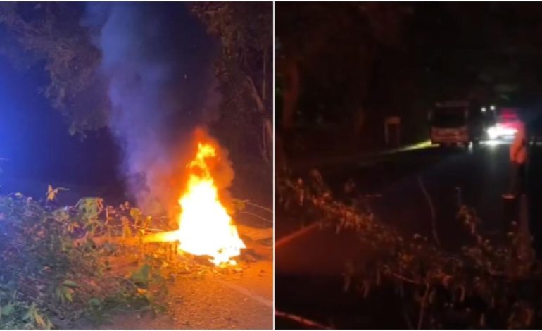 Informe bloqueos sobre Chimichagua en César para una protesta contra los proveedores de energía Afinia
