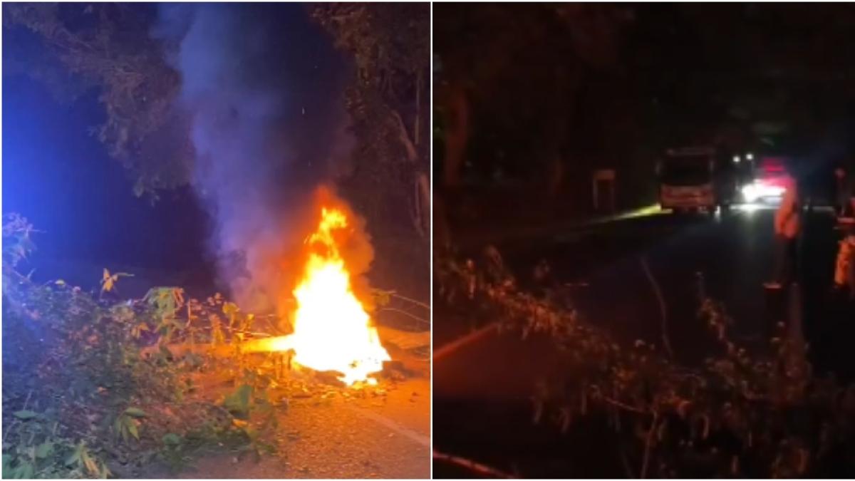 Informe bloqueos sobre Chimichagua en César para una protesta contra los proveedores de energía Afinia