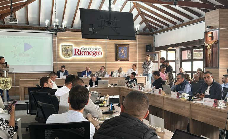 La propuesta del área metropolitana llega al Consejo de Rionegro