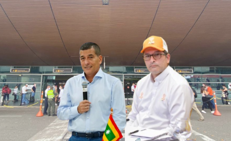 La oficina del alcalde de Cartaagen, Ania y la Directiva del aeropuerto Rafael Núñez para la supuesta «expropiación» del aeropuerto