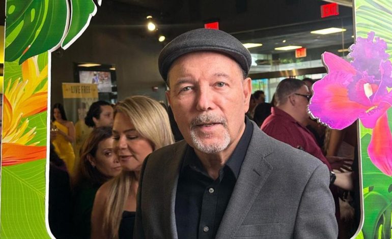 Rubén Blades participó en la presentación