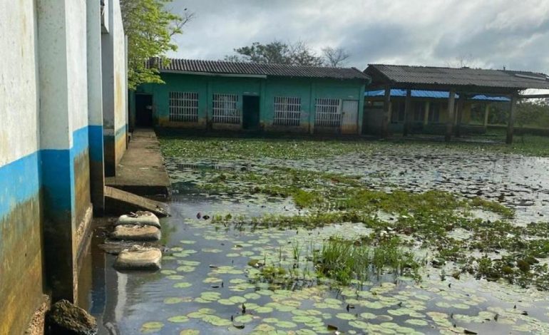 Los estudiantes de Mojana son más afectados por las inundaciones de sus instituciones educativas.