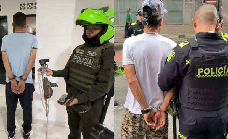 137 Detuvo armas, 11 instalaciones suspendidas y capturado por el asesinato después de un megaoporariowyw en Medellín