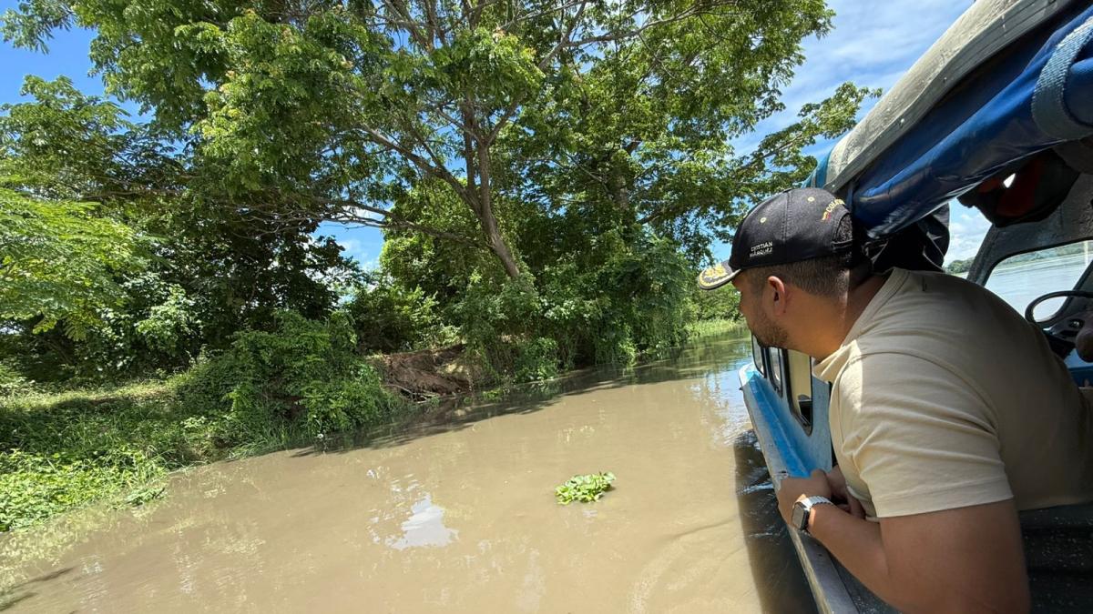 Anunciará una alerta de naranja en Gamarra (al sur de César) para aumentar el nivel del río Magdalena