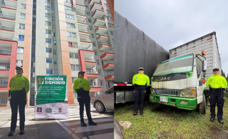 Camiones y apartamentos, entre millonarios de bienes en el campo de extinción para el poderoso Medellín Karma