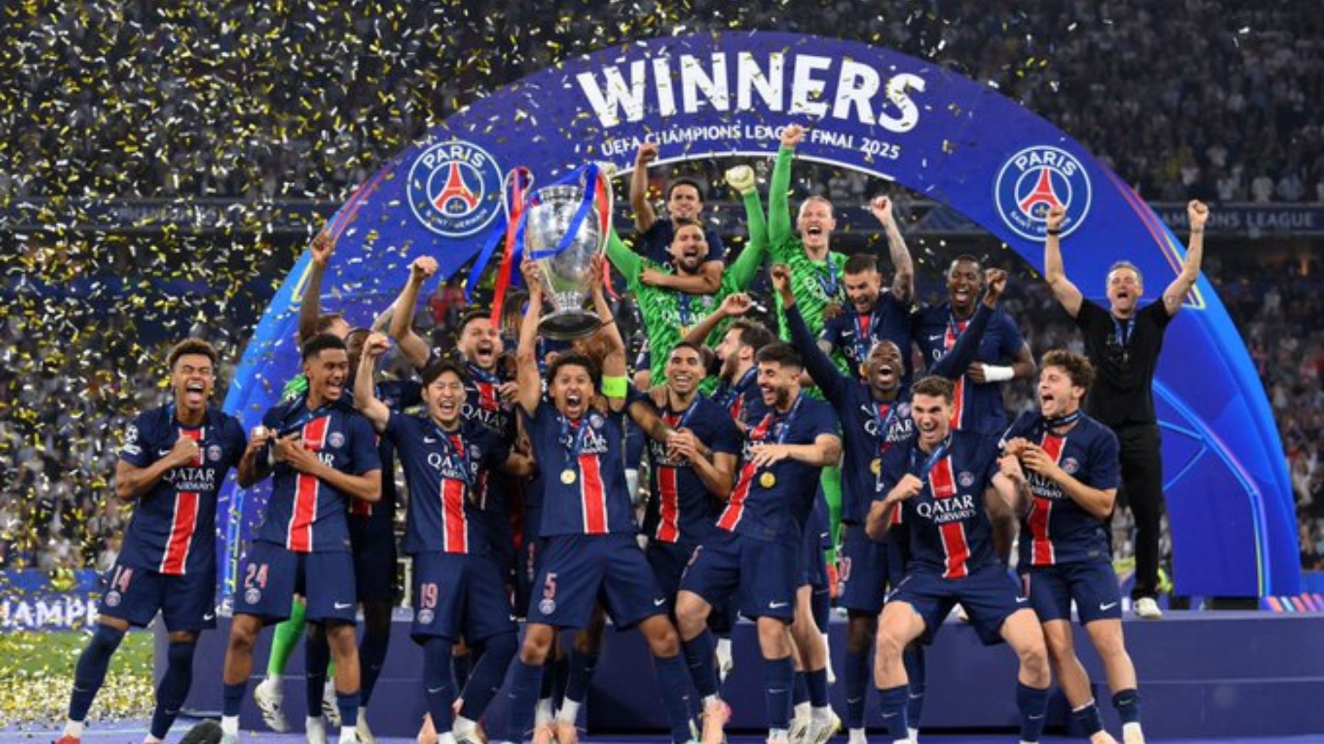 Así es como Paris Sain-Germain conquistó su primer campeonato en la Liga de Campeones

 – Primer plano