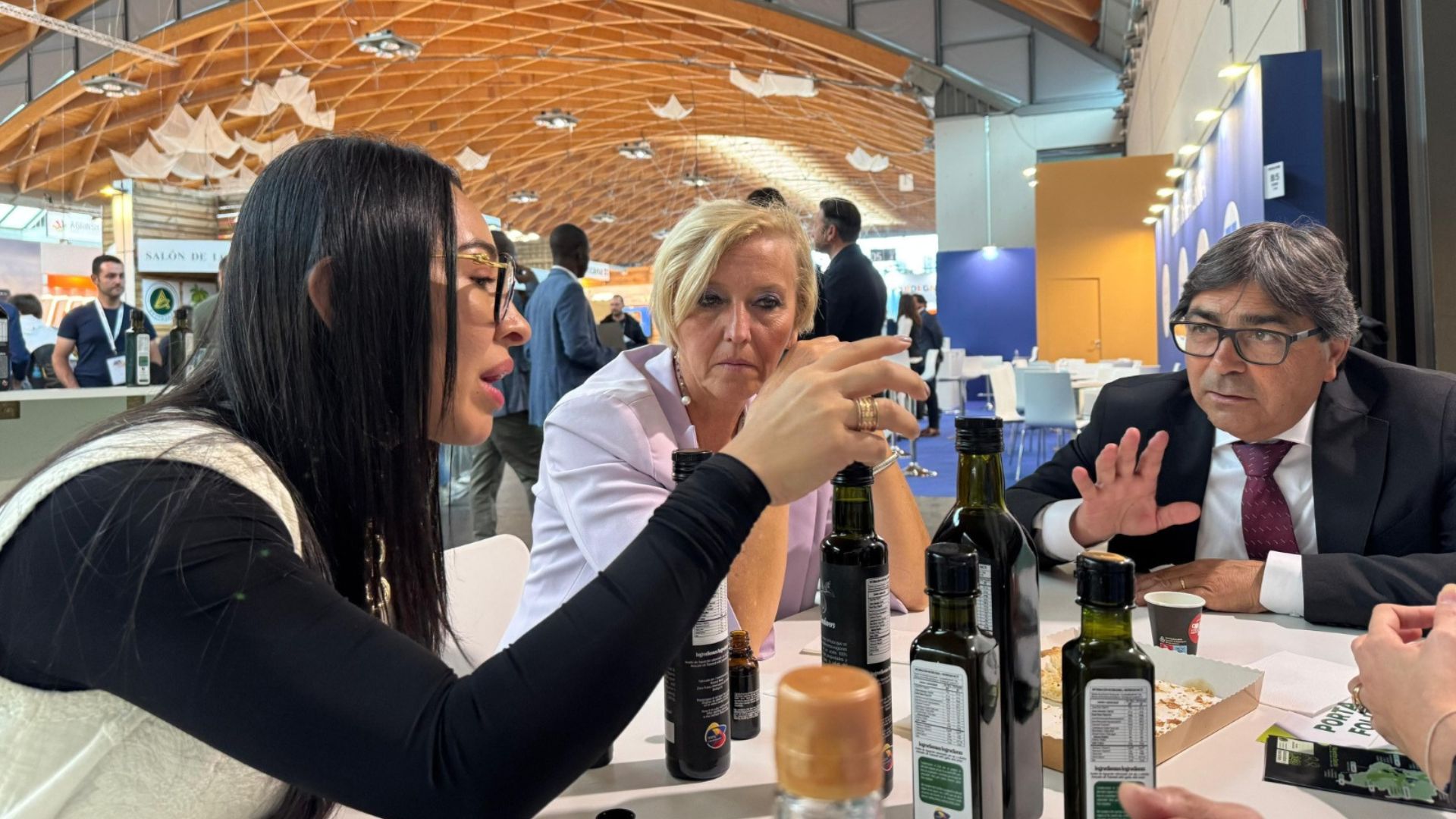 El aceite de aguacate y manegostino eran protagonistas en Macfrut 2025 en Italia