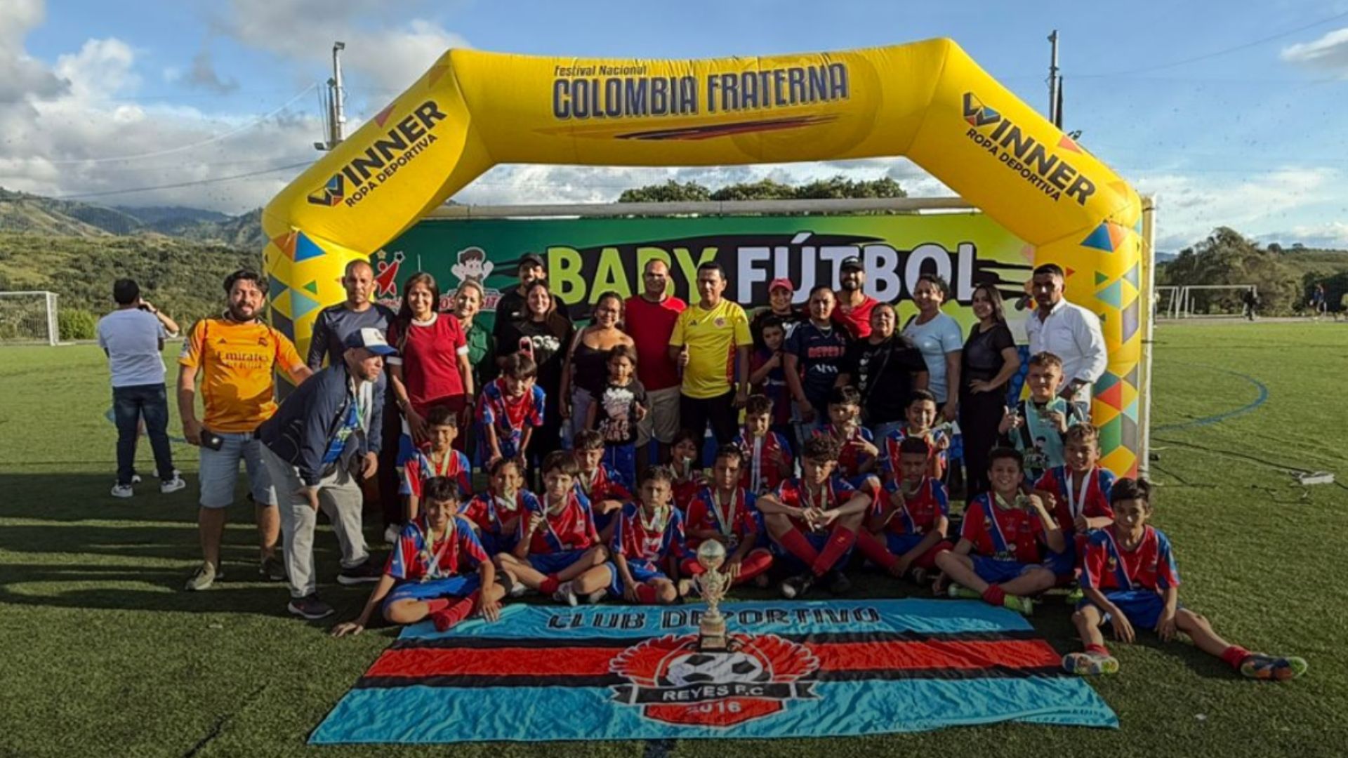 El equipo de Reyes FC irá al Baby Soccer National Zonal para Huila