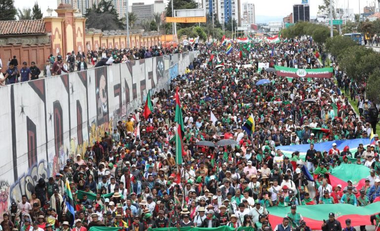 De esta manera, el 1 de mayo, ella vivía en Colombia