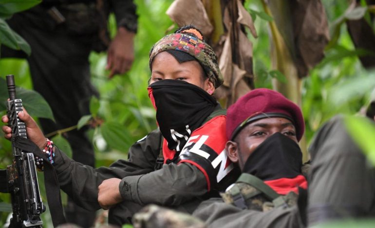 El Ejército afirma que el ELN desempleado armado es para fortalecer el efecto del tráfico de drogas.
