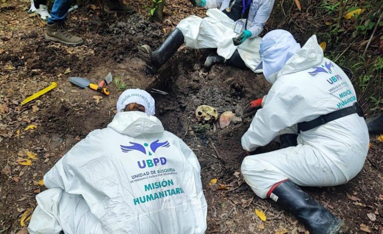 Entonces, la unidad de búsqueda de las personas atendidas por los residuos óseos recuperados faltantes de dos cuerpos en Jamundí