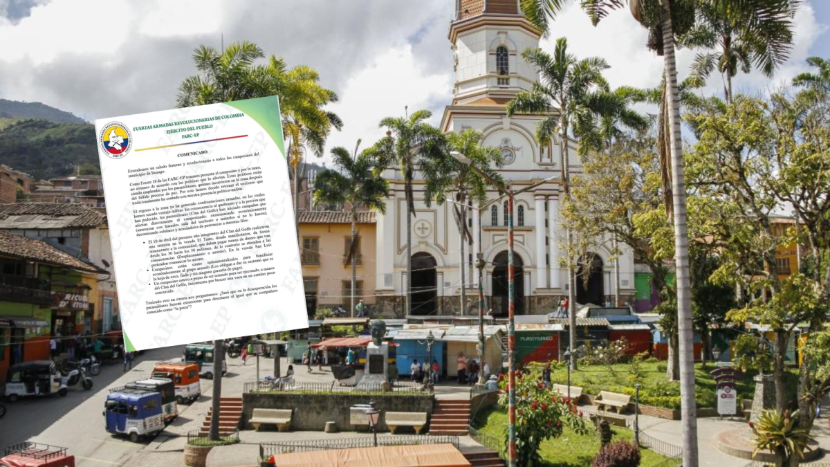 FARC DISIDS ha anunciado una ofensiva armada para reanudar el control sobre Ituango, Antioquia