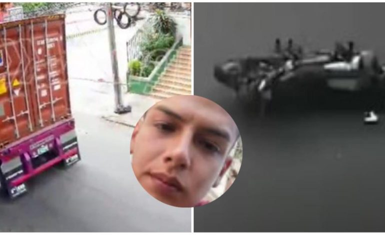 Identifican a un joven motociclista que murió cortado en un accidente macabro en Bucaramanga