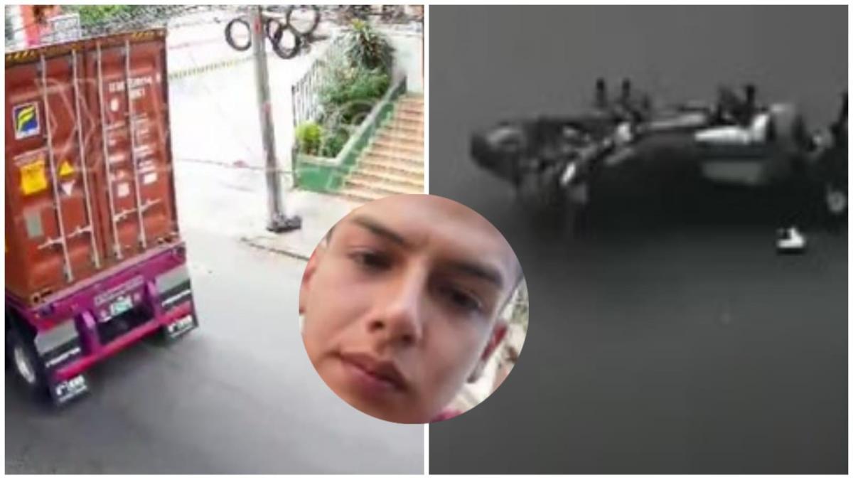 Identifican a un joven motociclista que murió cortado en un accidente macabro en Bucaramanga