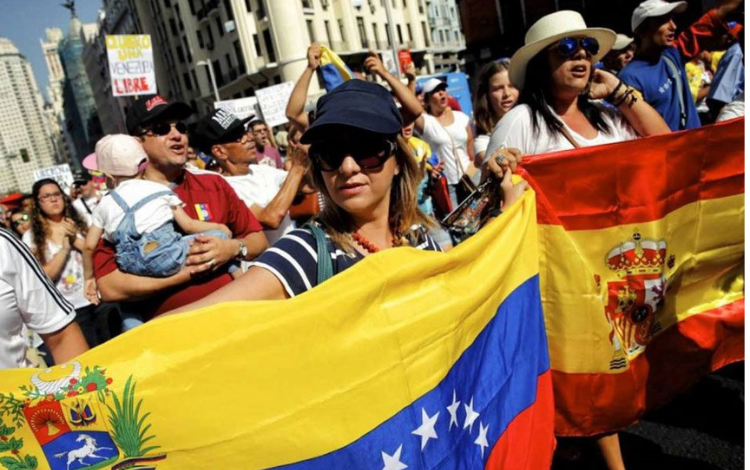 Más venezolanos a España para la política de Trump