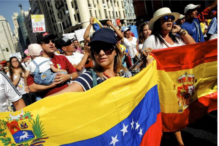 Más venezolanos a España para la política de Trump