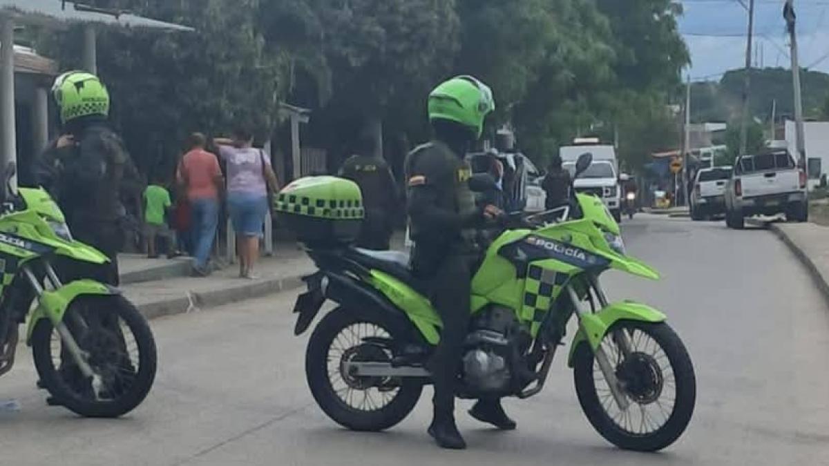 La patrulla policial se enfrentó a los hitmens que la atacaron en Cartagena