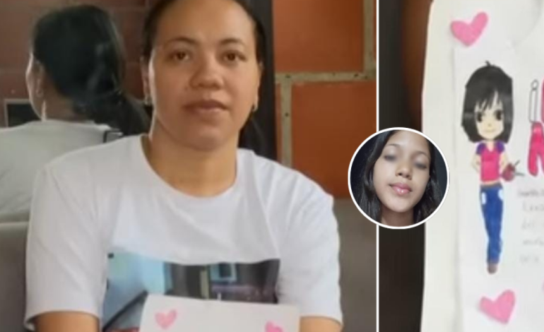 Mama Sofía Delgado anima la carta que su hija escribió el año pasado, el día que tiene 13 años: «Lo mejor»