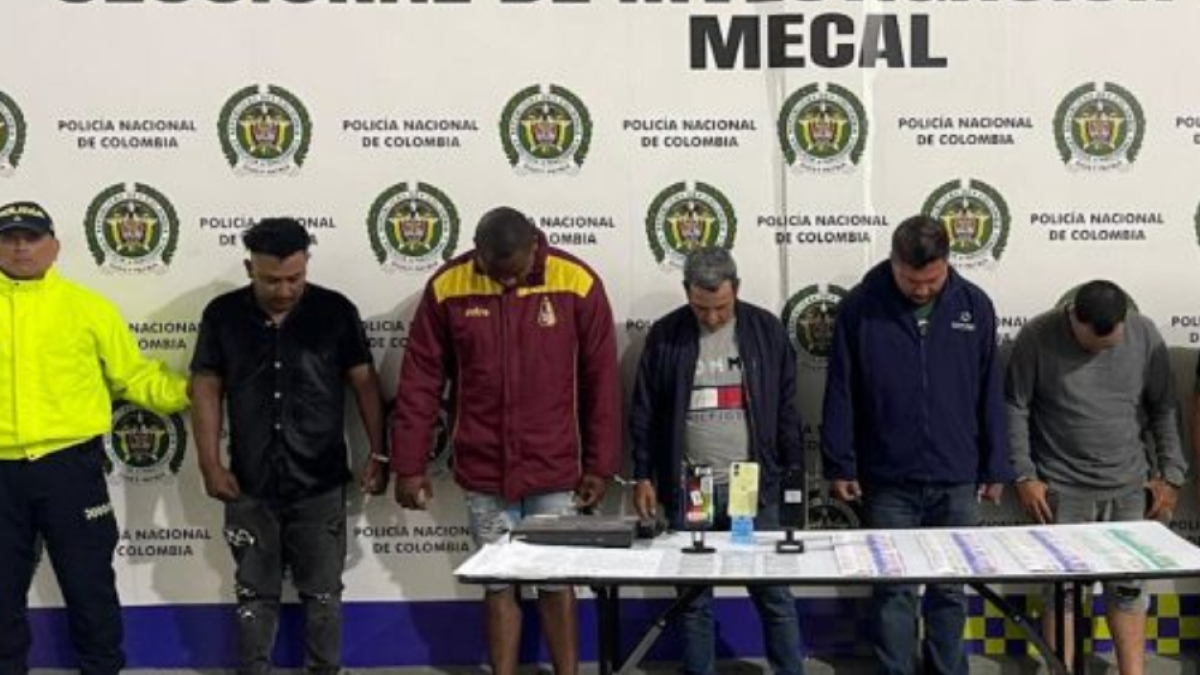 Persiguió a seis miembros de una pandilla criminal dedicada al robo de vehículos en Cali