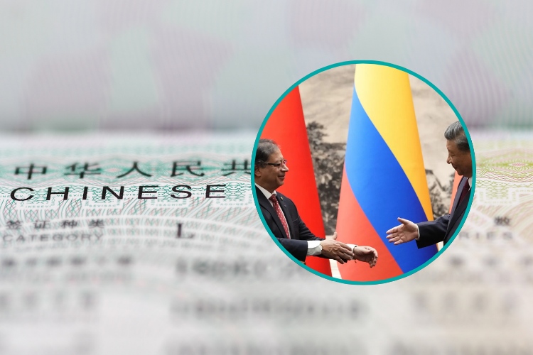 A pesar de la seda, China no incluyó a Colombia en la exención de visas