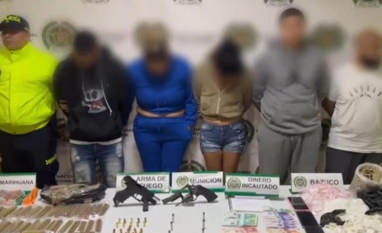 Seis pesca y más de 9,000 dosis asumidas contra MicroTraff en el distrito de Antioquia