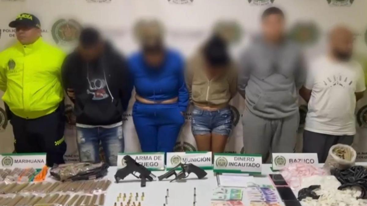 Seis pesca y más de 9,000 dosis asumidas contra MicroTraff en el distrito de Antioquia