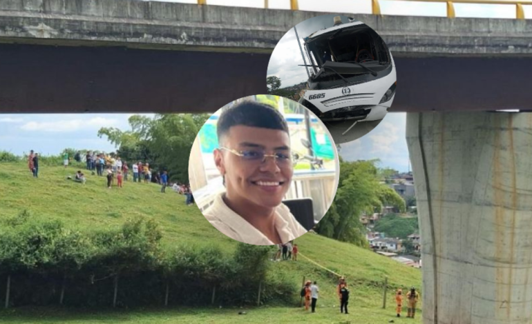 Young, quien murió en un accidente de autobús en Calarcá, comenzó unos días antes y planeó otro estreno
– Primer plano