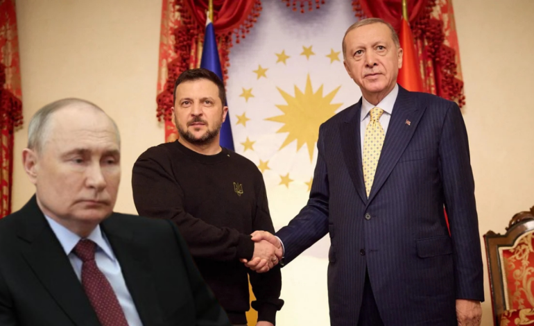 Zeleski y Erdogan se encuentran mientras Putin está ausente del diálogo de la paz