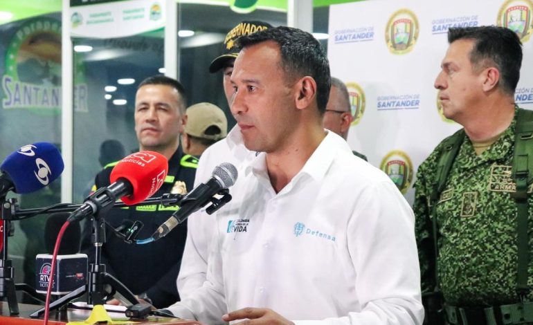 ¿Cómo tiene Santander forzando y crimen? Esto le dio al Ministro de Defensa durante su visita a Floridablanka
– Primer plano