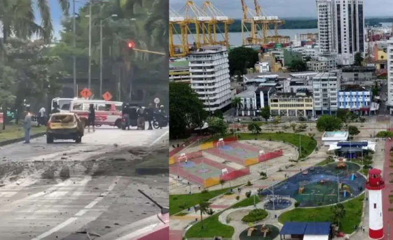 Informar una explosión de una explosión en Buenaventura, Valle del Cauca
– Primer plano