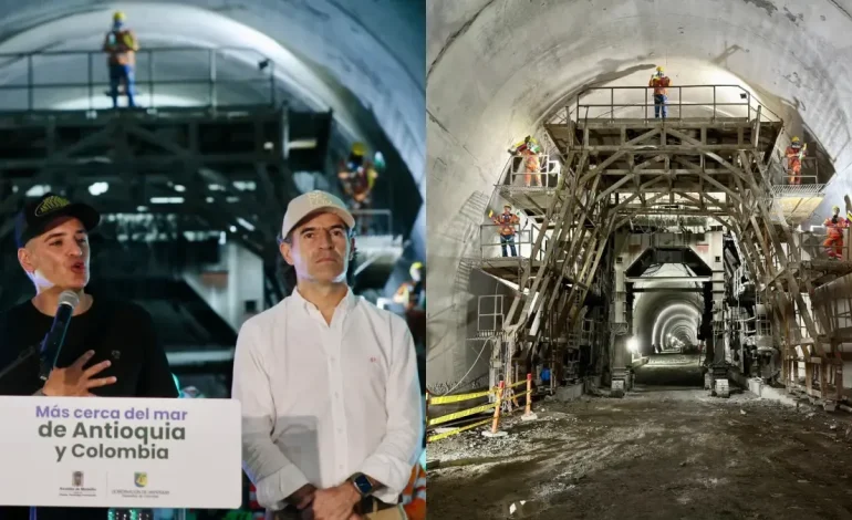 El departamento de antioquios fue responsable del túnel Toyo al 100 %, el más largo del país
– Primer plano