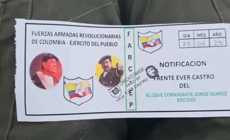 El miedo a Ariari regresa a las amenazas con los folletos de los alias disidentes «Calarcá» a los comerciantes y Finqueros
– Primer plano