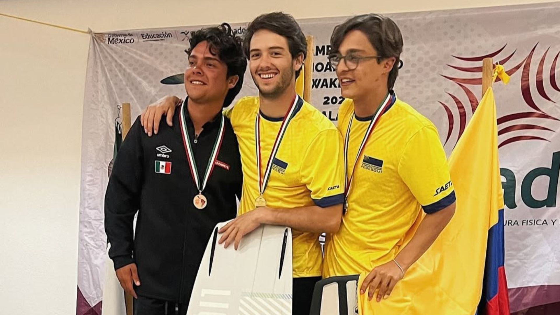 Colombia cierra el wakeboard con tres medallas

 – Primer plano