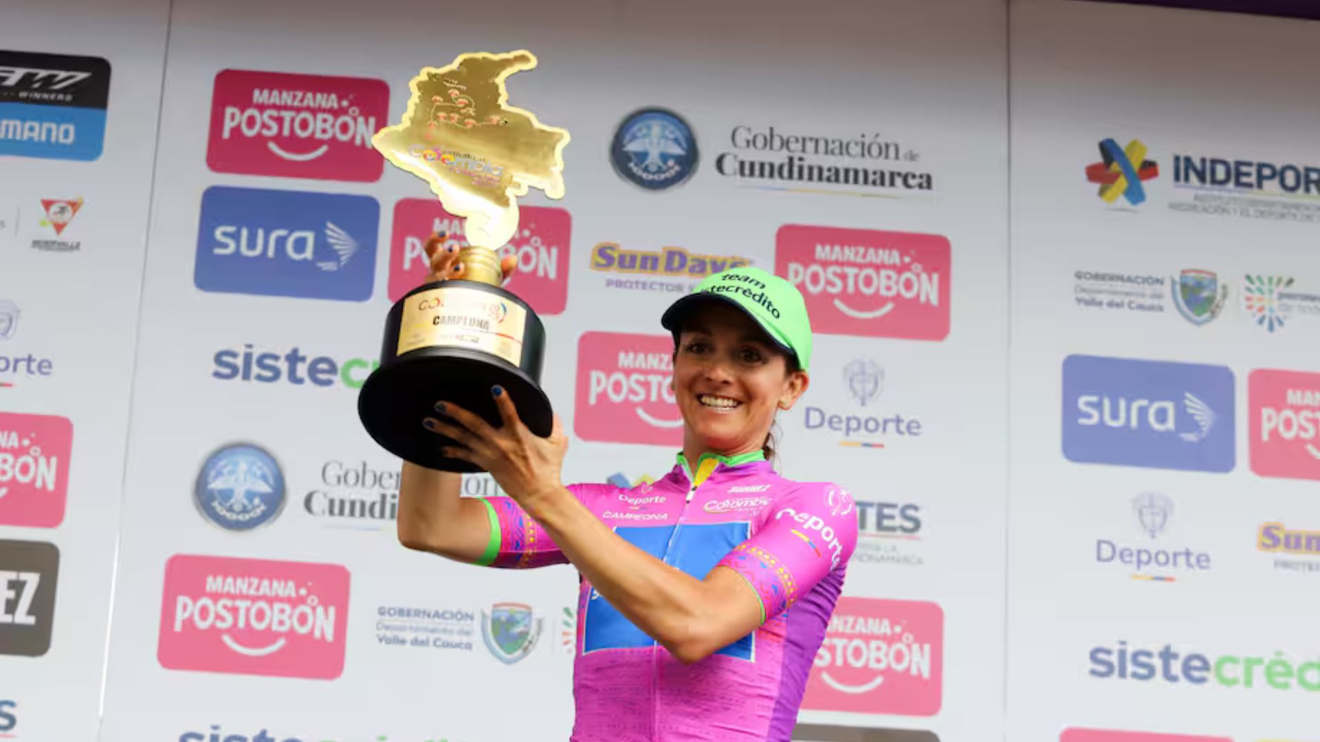 Diana Peñuela logra el título de campeón de la gira de las mujeres de Colombia

 – Primer plano