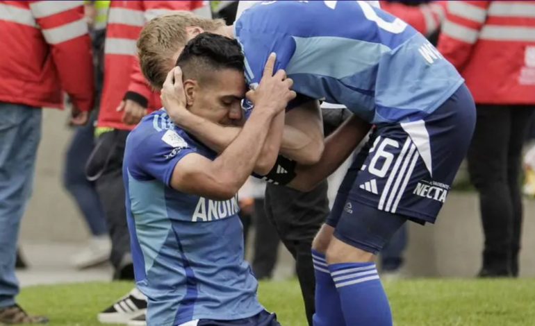 Con Gol de Falcao Millonarios toma la victoria del clásico contra Santa Fe
– Primer plano
