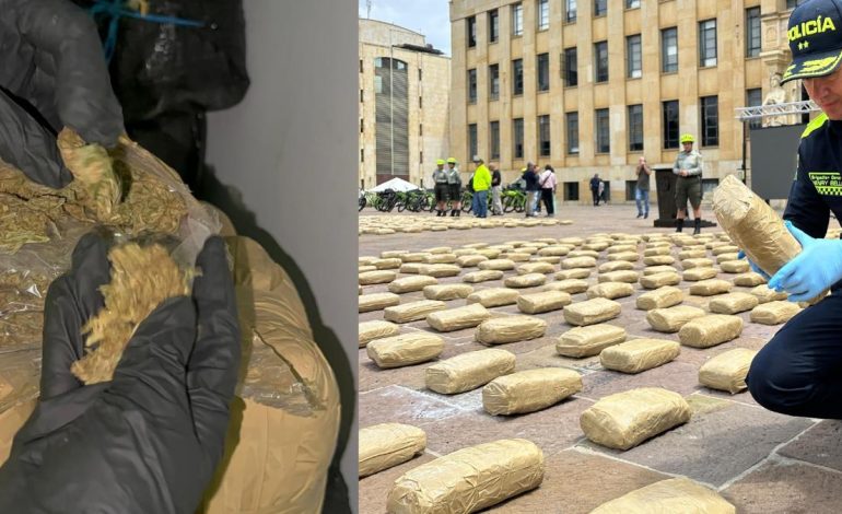 Entonces el segundo mayor cargo de drogas cayó en Bucaramanga
– Primer plano