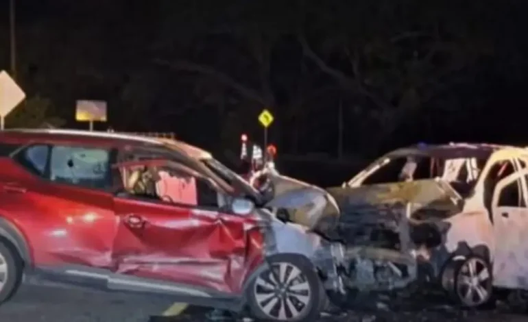 Los testigos dicen un accidente en Neiva-River, quien abandonó una muerte y cuatro heridos: «Los autos se volvieron hacia Candela»
– Primer plano