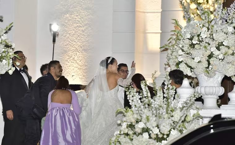 Luis Díaz y Geraldine Ponce dieron el sí en Barranquilla: esta fue su espectacular boda
– Primer plano