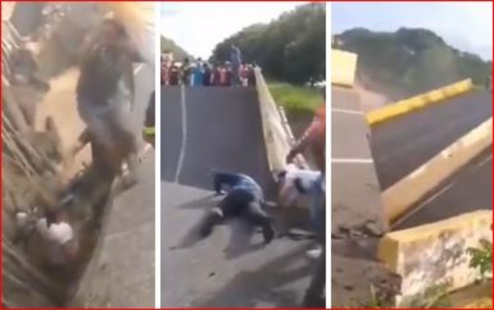 Puente en portugués se derrumbó y caminó en dos
– Primer plano