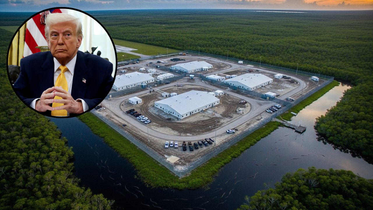 ‘Aligator Alcatraz’: esta es la controvertida prisión para los migrantes en los Estados Unidos

 – Primer plano